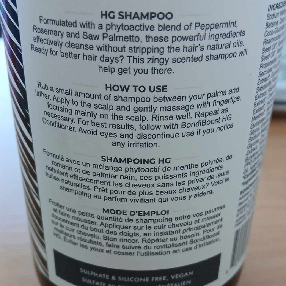 Bondi Boost HG Shampoo & Conditioner — 500ml Each - Picture 5 of 10